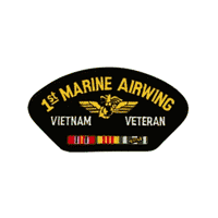 
              Vietnam -1st Marine Airwing Veteran Patch
            