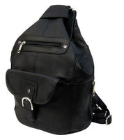 
              Convertible Leather Backpack
            