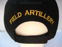 
              U.S. Army Field Artillery Veteran Cap/Hat w/ShadowBlack.
            