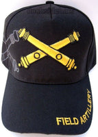 
              U.S. Army Field Artillery Veteran Cap/Hat w/ShadowBlack.
            