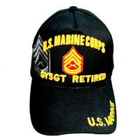 
              U.S Marine Corps GYSGT Retired Cap
            
