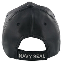 
              U.S Navy Seal USN FAUX Leather Ball Cap
            