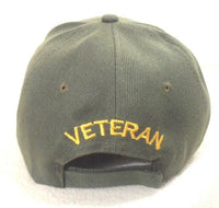 
              Vietnam Era Veteran Cap with shadow Medal Olive Green
            
